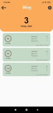 Quick Drive Test android App screenshot 2
